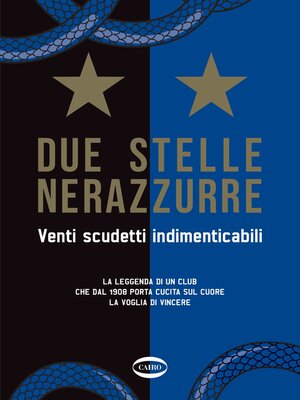 cover image of Due stelle nerazzurre